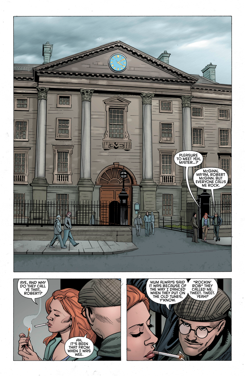 Illustration for article titled Exclusive DC preview: Grayson Annual and Secret Origins offer a double dose of Dick